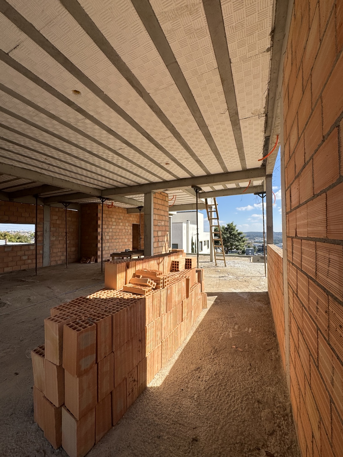 Evolução Da Obra • Preparação Para Acabamentos — Residência Alphaville, registro 1