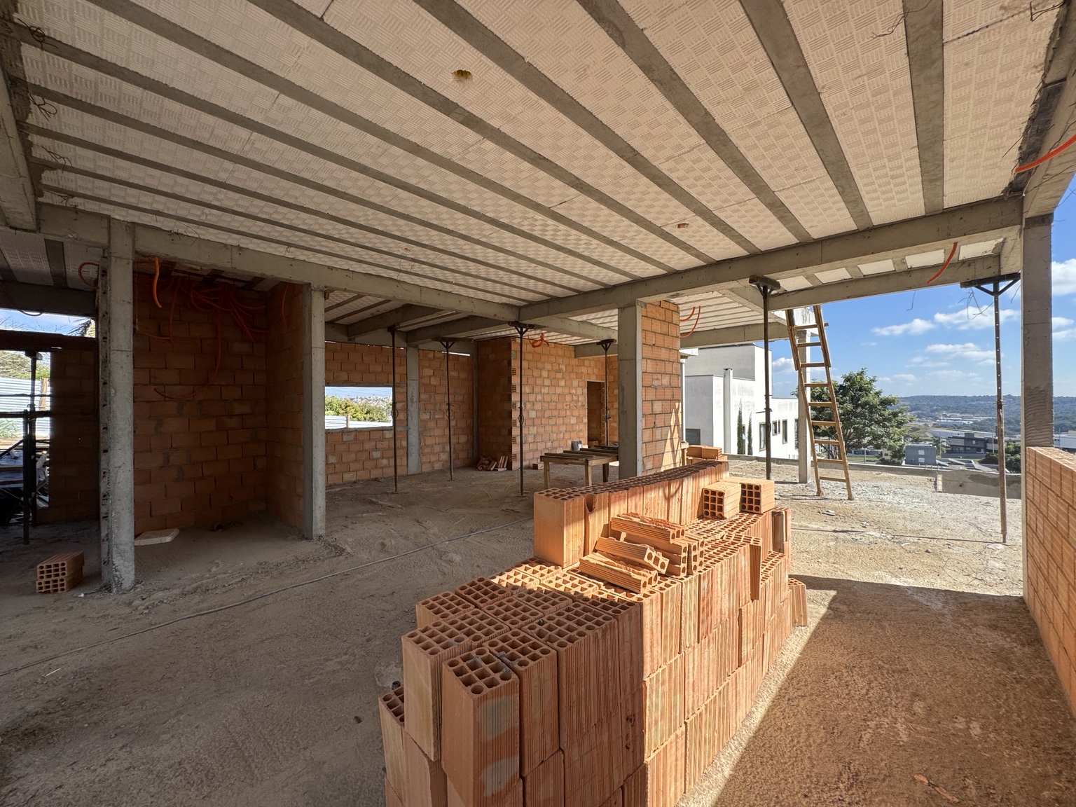 Evolução Da Obra • Preparação Para Acabamentos — Residência Alphaville, registro 2
