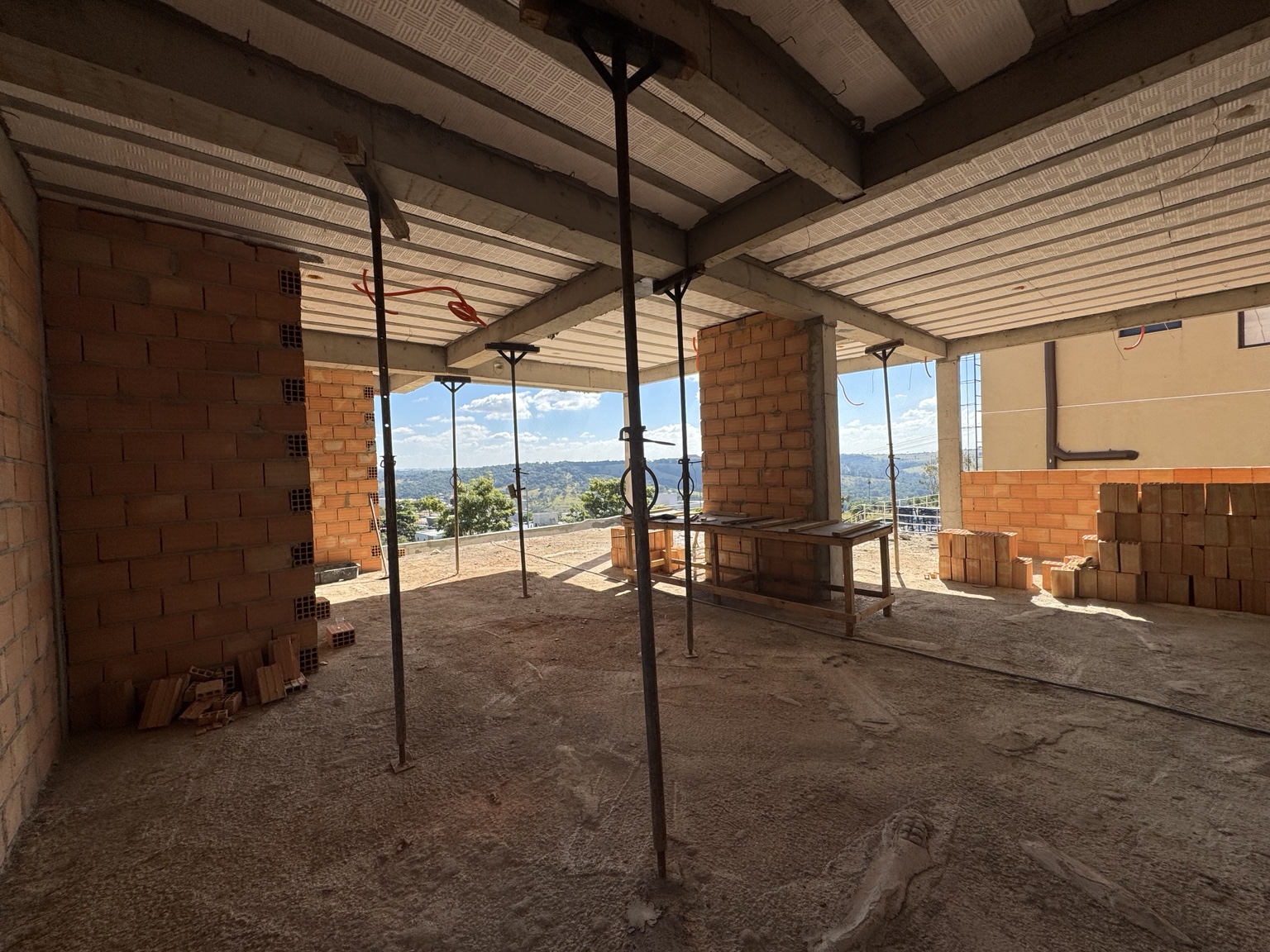 Evolução Da Obra • Preparação Para Acabamentos — Residência Alphaville, registro 3