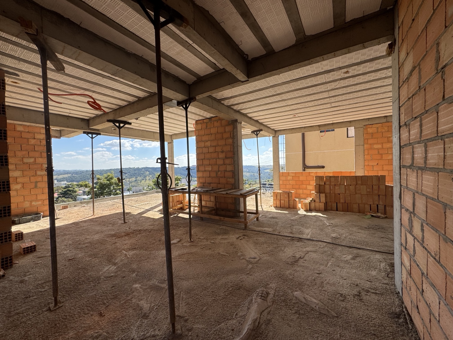 Evolução Da Obra • Preparação Para Acabamentos — Residência Alphaville, registro 4