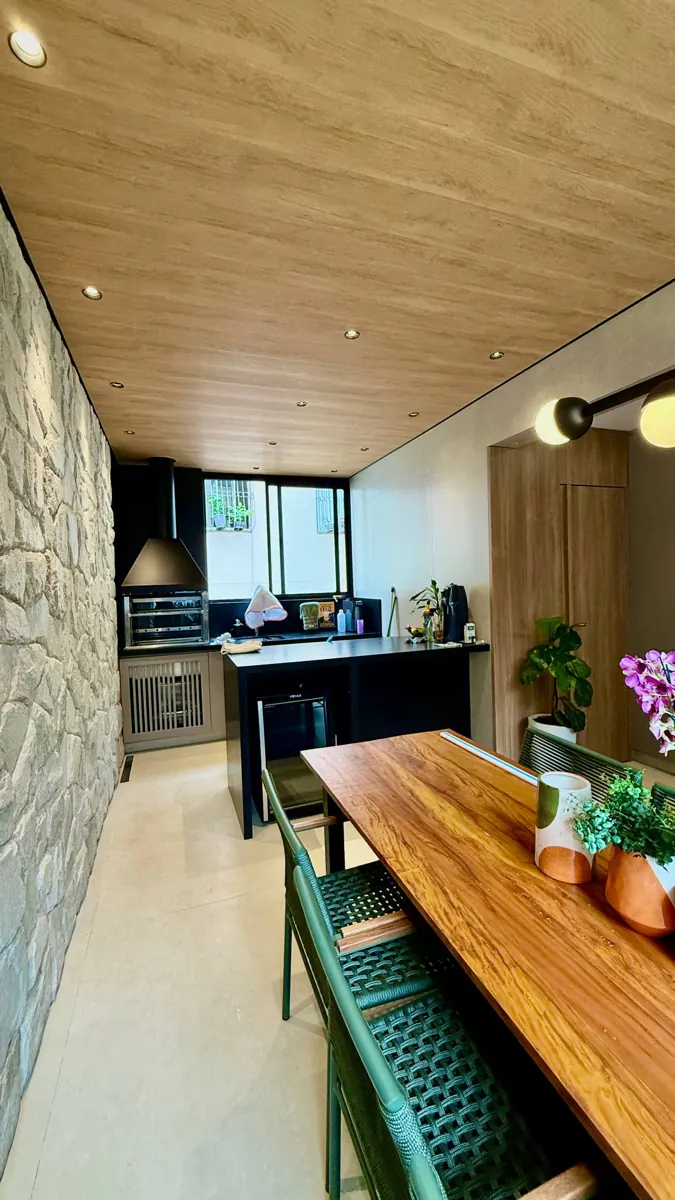 Ambiente de reforma residencial realizada pela ACTIO